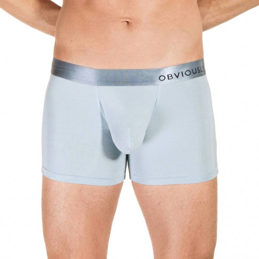 NEW OBVIOUSLY primeman 3 inch leg boxer brief in ice